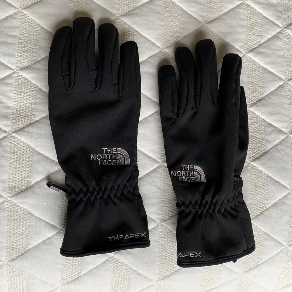 The North Face winter gloves